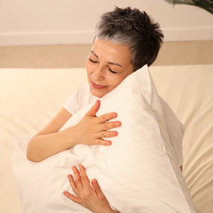 Grounded+™ - Original Earthing Pillow Cover ( Organic cotton)